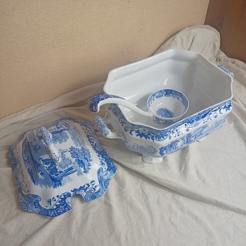 Spode blue italian 1980s - spode,