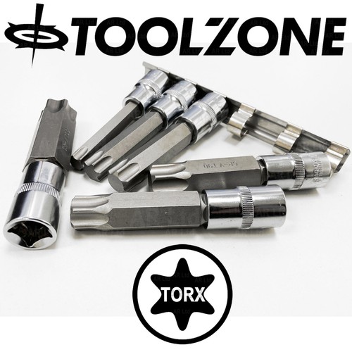 Torx sockets t55 t100 - torx,