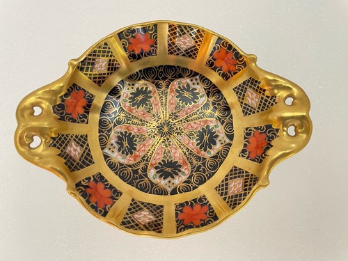 Vintage royal crown derby - royal, bone