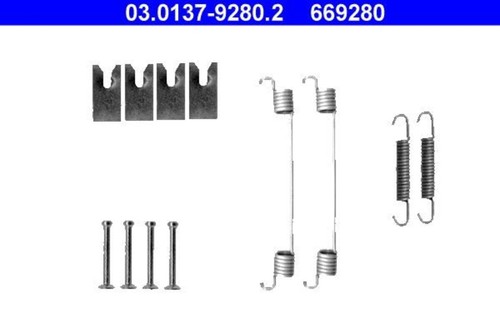 Brake shoes accessory kit ate - kit,