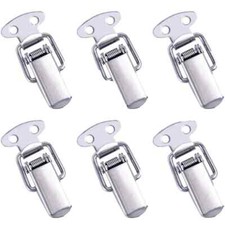 6 x Toggle Latches Spring Loaded Clamp Clip Case Box Latch Catch Toggle Tension