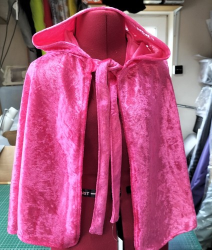 Adults cape cerise pink - cape,