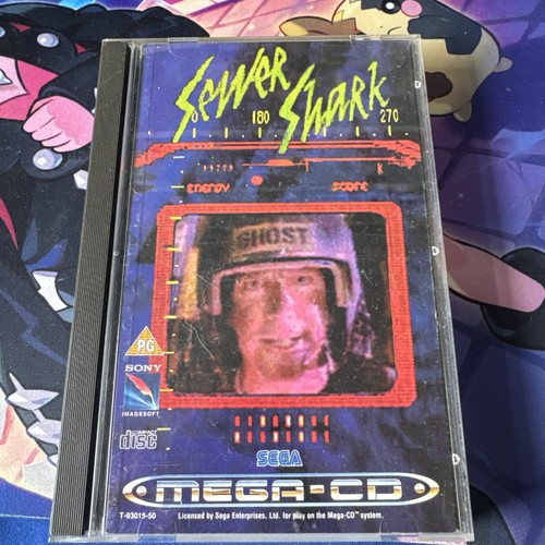 Sewer shark sega mega - sega, boxed