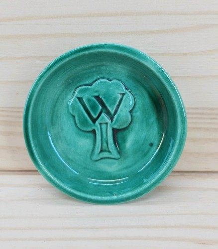 Trinket dish with tree - with,