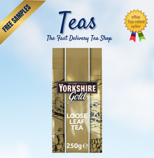 Yorkshire Tea - Gold Loose Leaf English Breakfast Premium Tea - 250g - FAST P&P