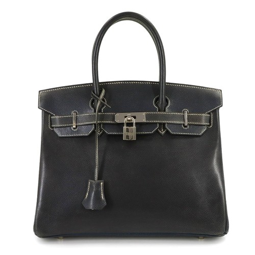 Hermes birkin hand bag - hermes, veau