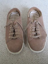 VIONIC SUEDE TRAINERS BRINLEY