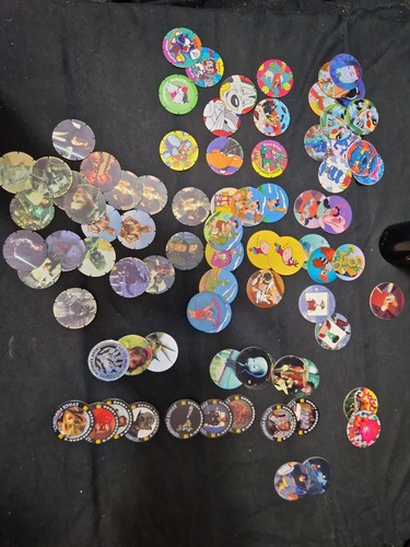 Vintage tazos pogs job lot - job,