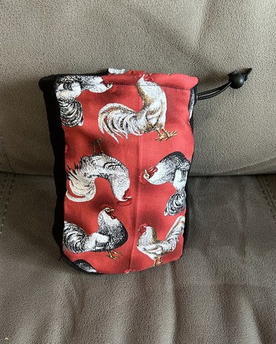 Rock climbers chalk bag - rock,