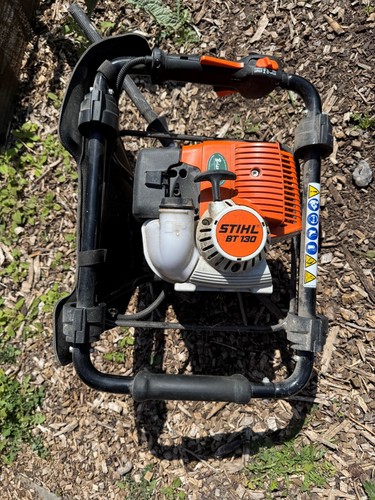 Used stihl bt130 without auger - used,