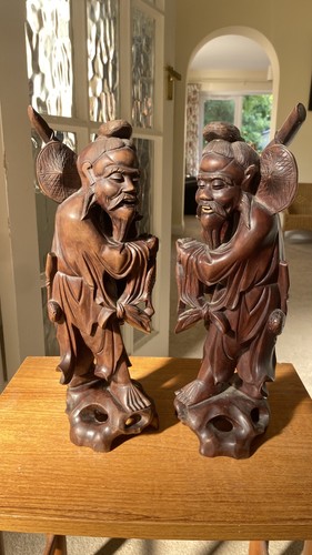 Mirrored pair vintage - a,