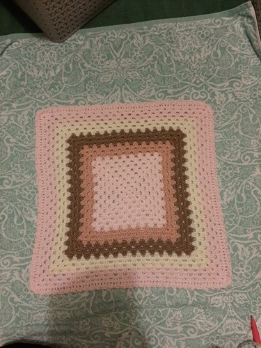 Small crochet baby blanket - crochet,