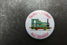 Talyllyn Railway Dolgoch Pin Badge Button (L8B)