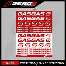 GASGAS STICKERS, MOTOCROSS