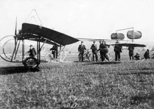 Propeller plane constructed by