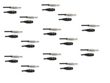 10x HOSA CXP-020 20FT XLR