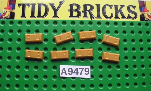 Lego genuine 2x1 - 2x1, gold