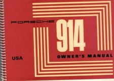 Porsche 914 Owners Manual 914