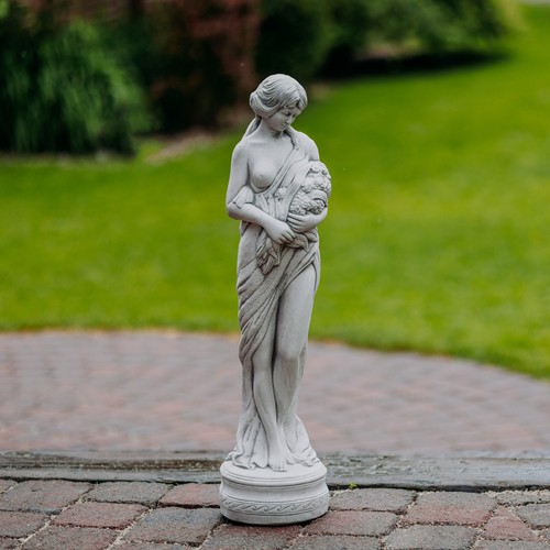 Woman motif spring antique