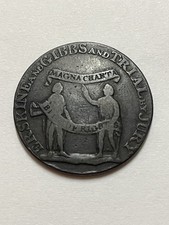 1794 Erskine & Gibbs Trial by Jury Middlesex Half Penny Token #1