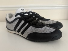 Mens Adidas Trainers Y3 Boxing Black White Yohji Yamamoto Casuals Mod Shoes UK 9