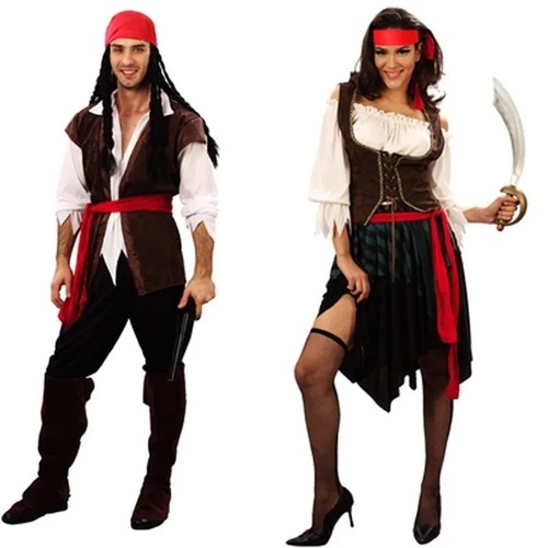 Adult pirate costume set - costume,