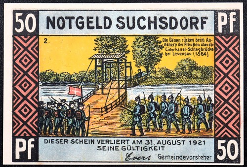 Suchsdorf 1921 danes - "danes, vs