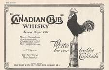 CANADIAN CLUB WHISKY, London -