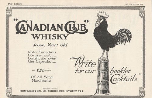Canadian club whisky london - london,