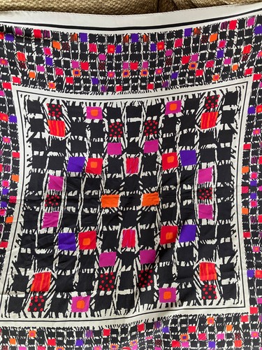 Jaeger silk scarf 90x90 - silk,