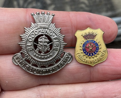 Vintage salvation army enamel - salvation,