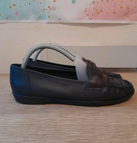 Clarks navy blue slip - clarks,
