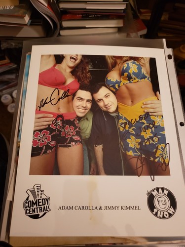 Signed that man show 8x10 - signed,