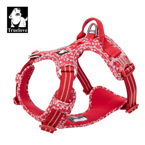 Truelove floral pull dog - floral, no-pull
