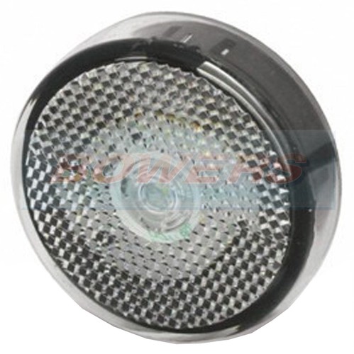 Jokon round led - white, front