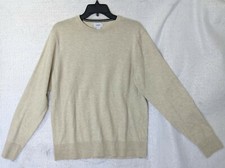 Old Navy Long Sleeve Crew Neck Men Sweater Light Gray- L