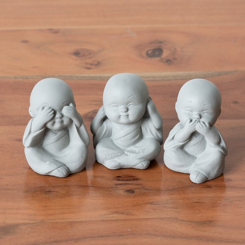 Set small 8cm buddha - 3,