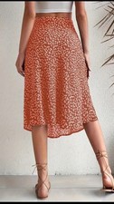 Ladies elastic waist - elastic, floral
