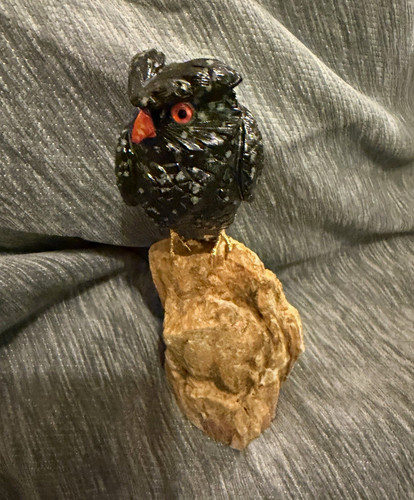 Hand carved stone - , figurine