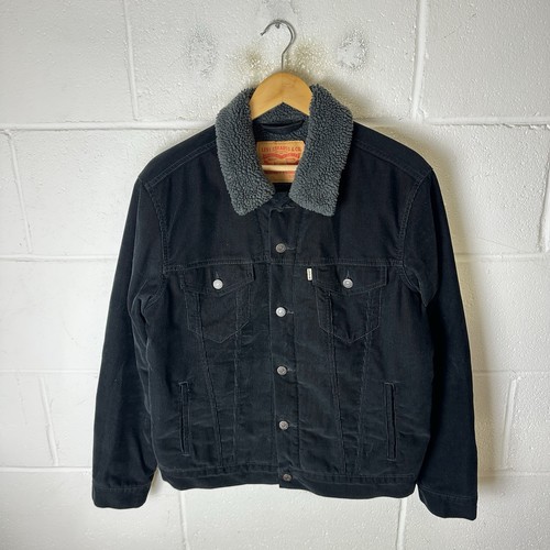 Levis jacket mens medium black - mens,