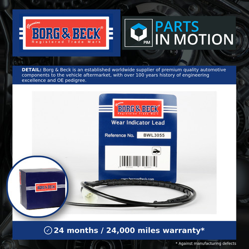 Brake pad wear - pad, indicator