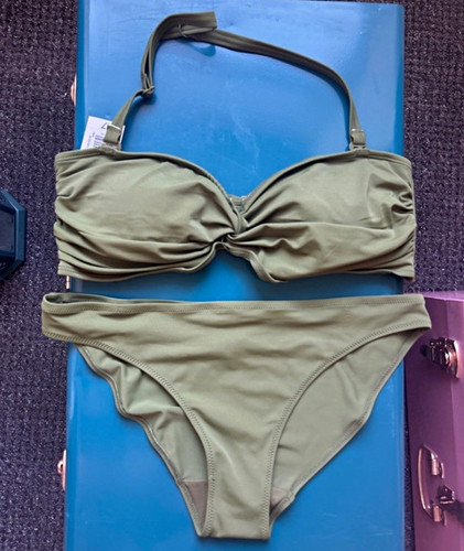 Matalan khaki bandeau halter - bandeau,