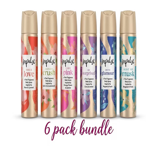 Impulse body spray - spray, set