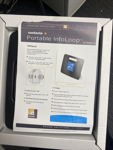 Contacts portable info loop - portable,