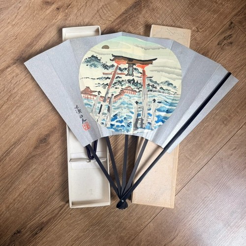 Vintage japanese fan - vintage,