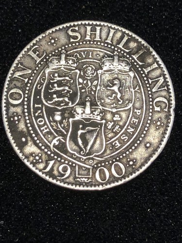 1900 one shilling silver - shilling,