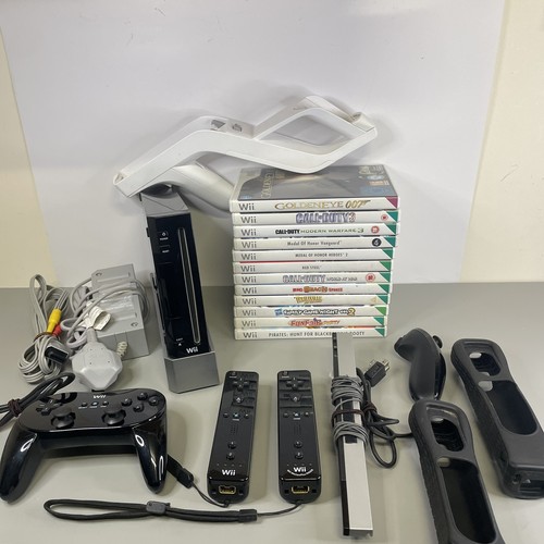 Black nintendo wii bundle - wii,