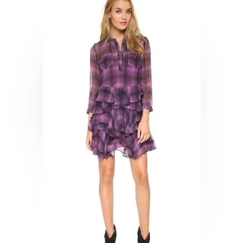Rebecca taylor plaid silk - rebecca,