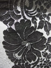 2 pieces Victorian antique lace trimmings edging for dresses