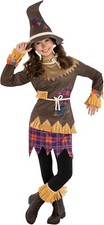 Girls` Creepy Scarecrow